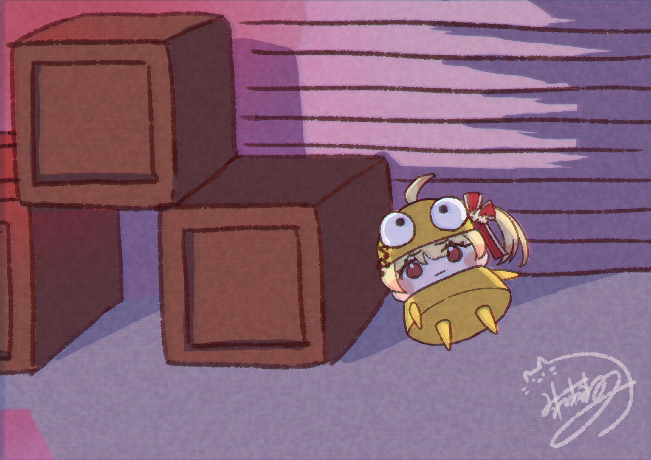 【二次創作】R.E.P.O奏ちゃん-1