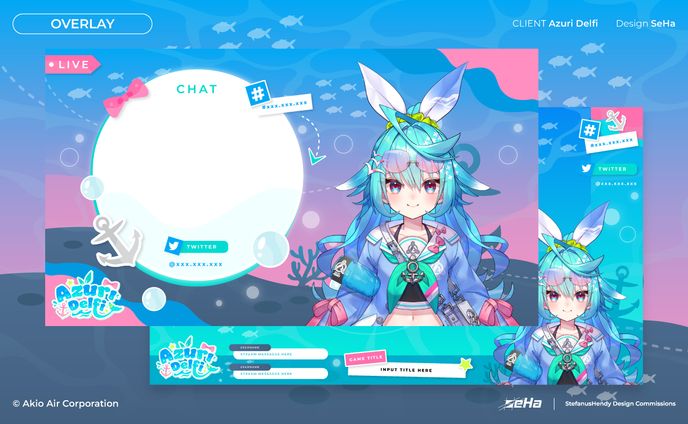 Azuri Delfi [Akio AIR] Just Chatting