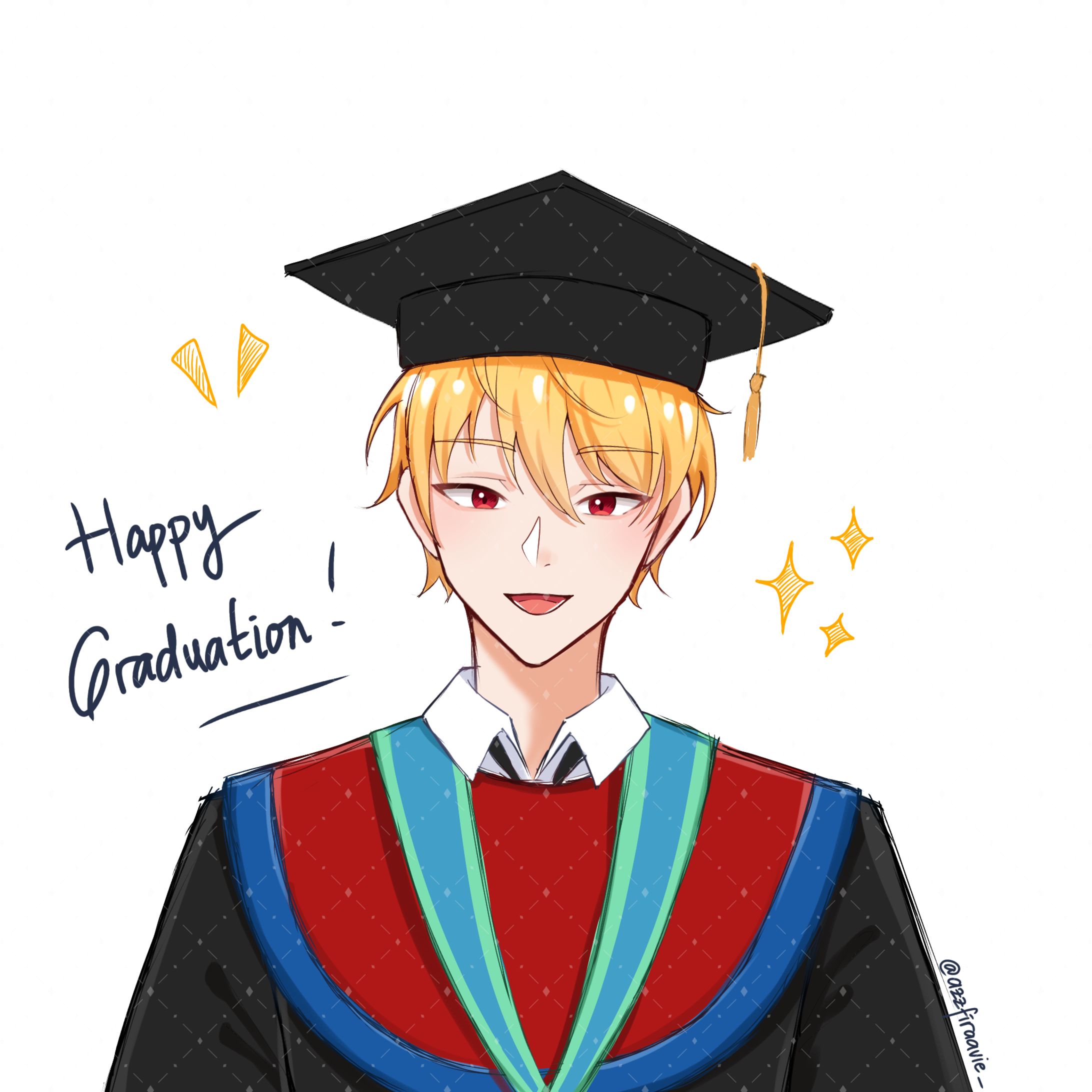 Gift Art - Colored Sketch (Bust Up)-1