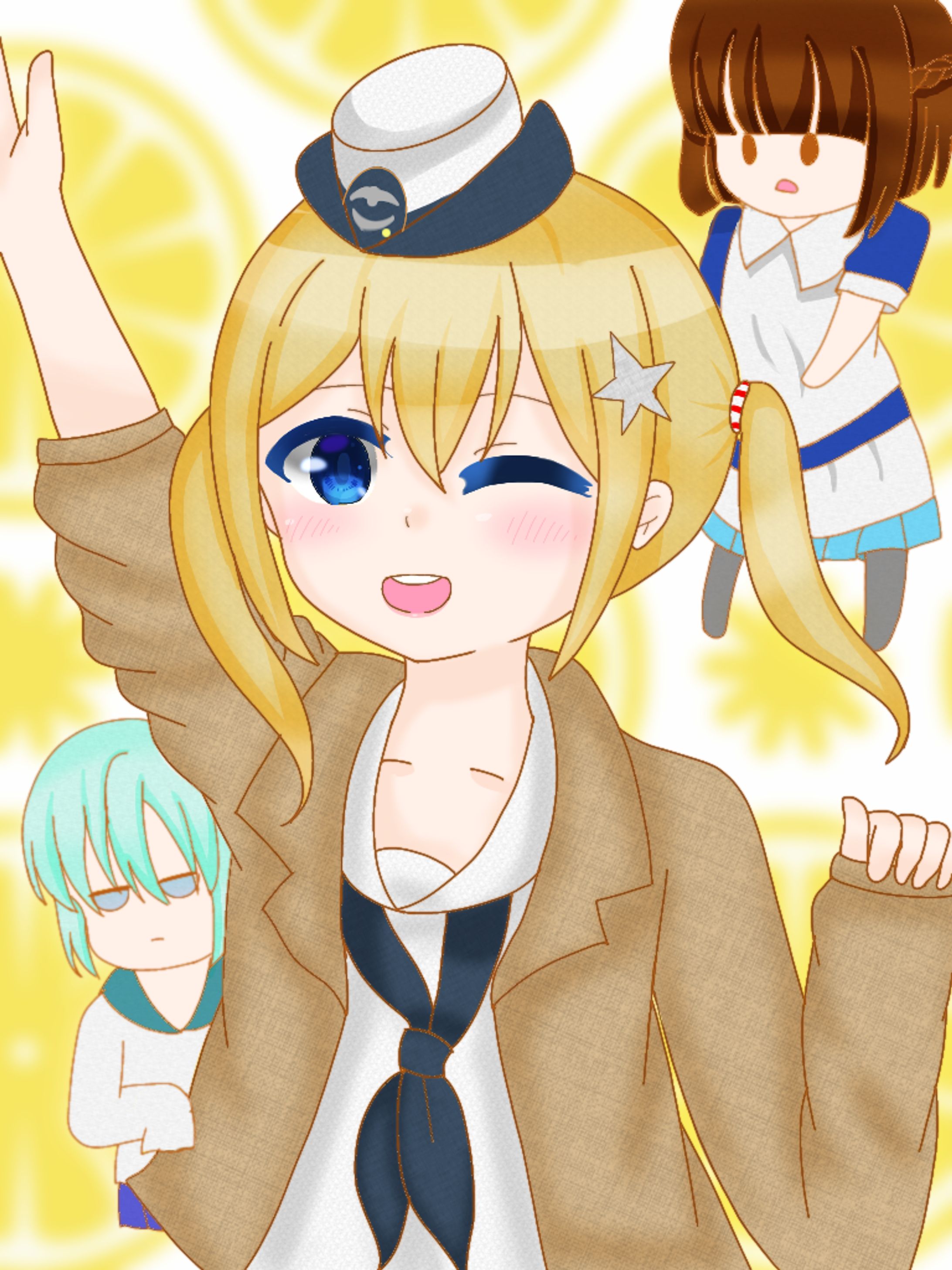 戦艦少女Rファンアート-1