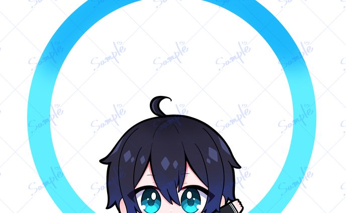 お仕事イラスト、ヘアメイク