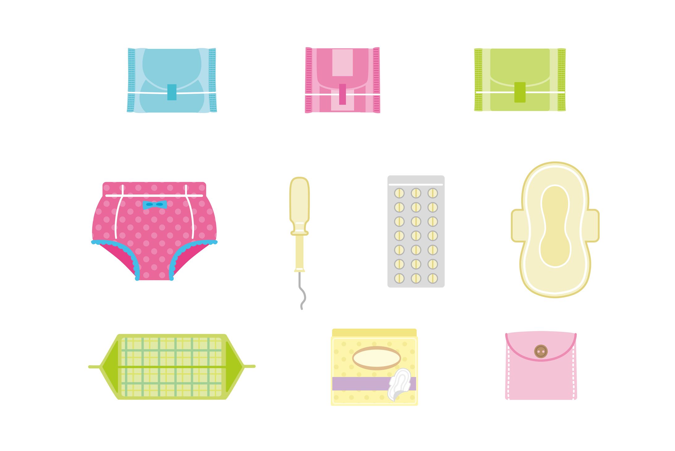 生理用品のイラスト-1