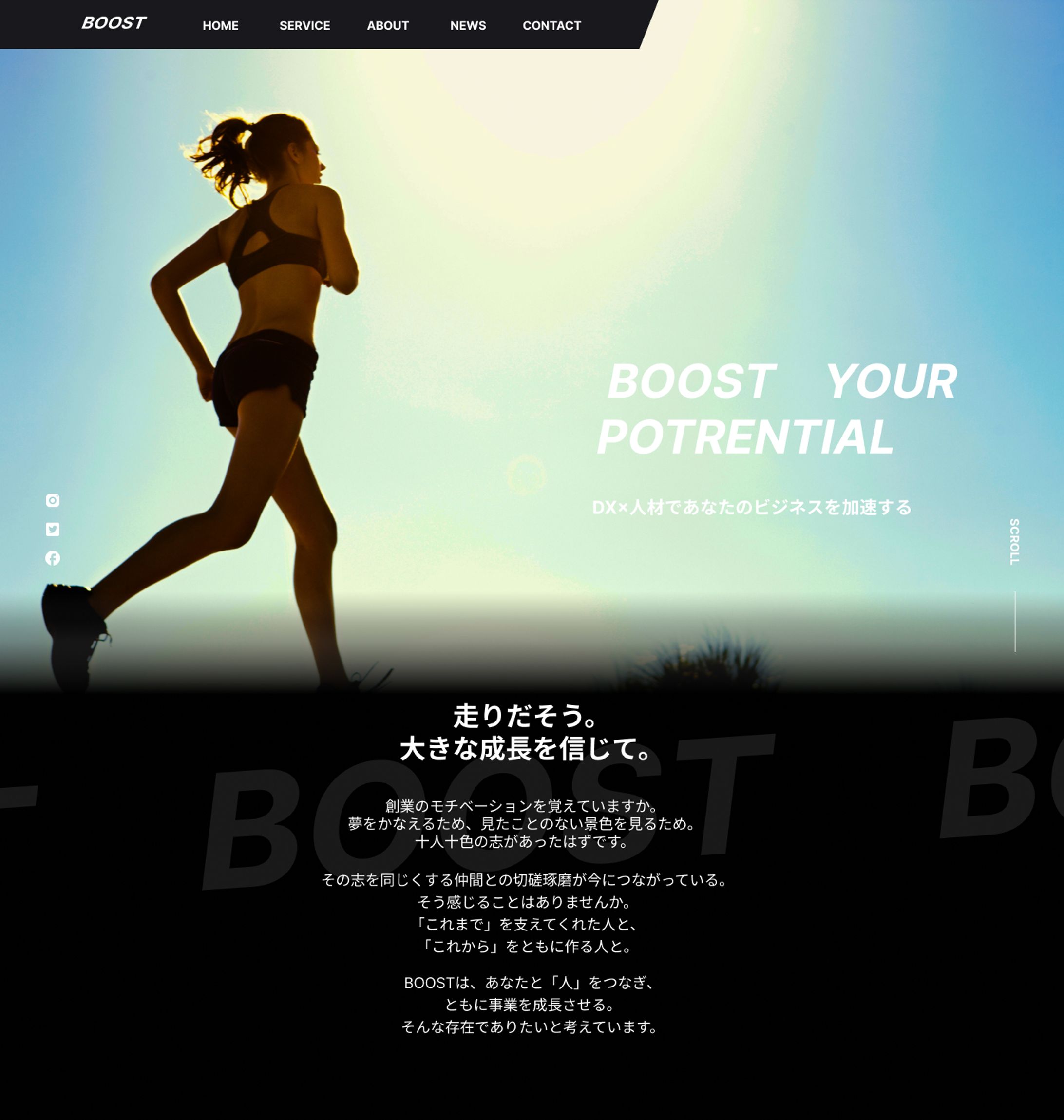 ランディングページ　FV-1