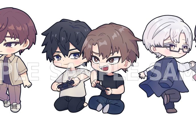 ちびキャラご依頼イラスト