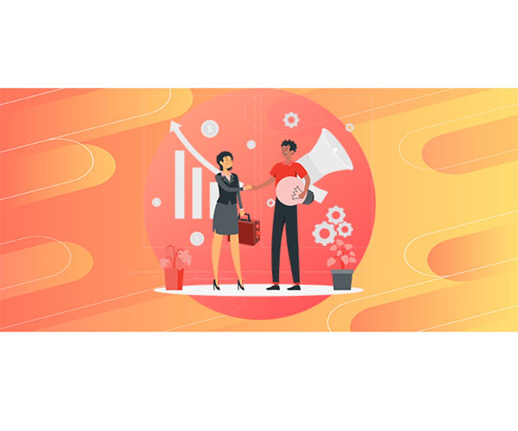 b2b(法人間向け)人材マッチングサイトのバナー制作　-1