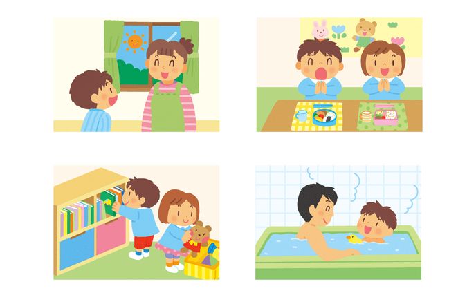 学習、イラスト