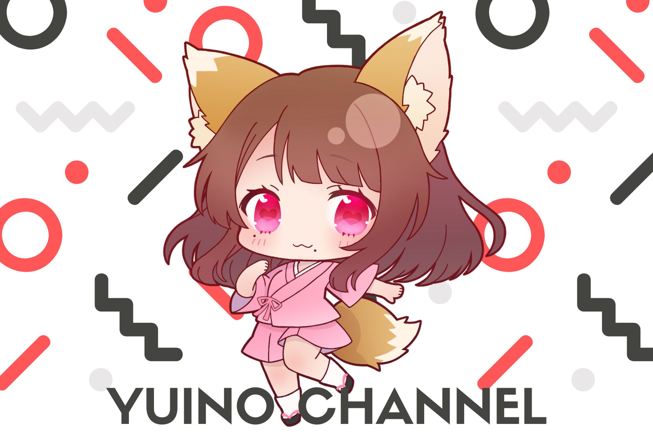 お狐様ゆいのグッズイラスト-1