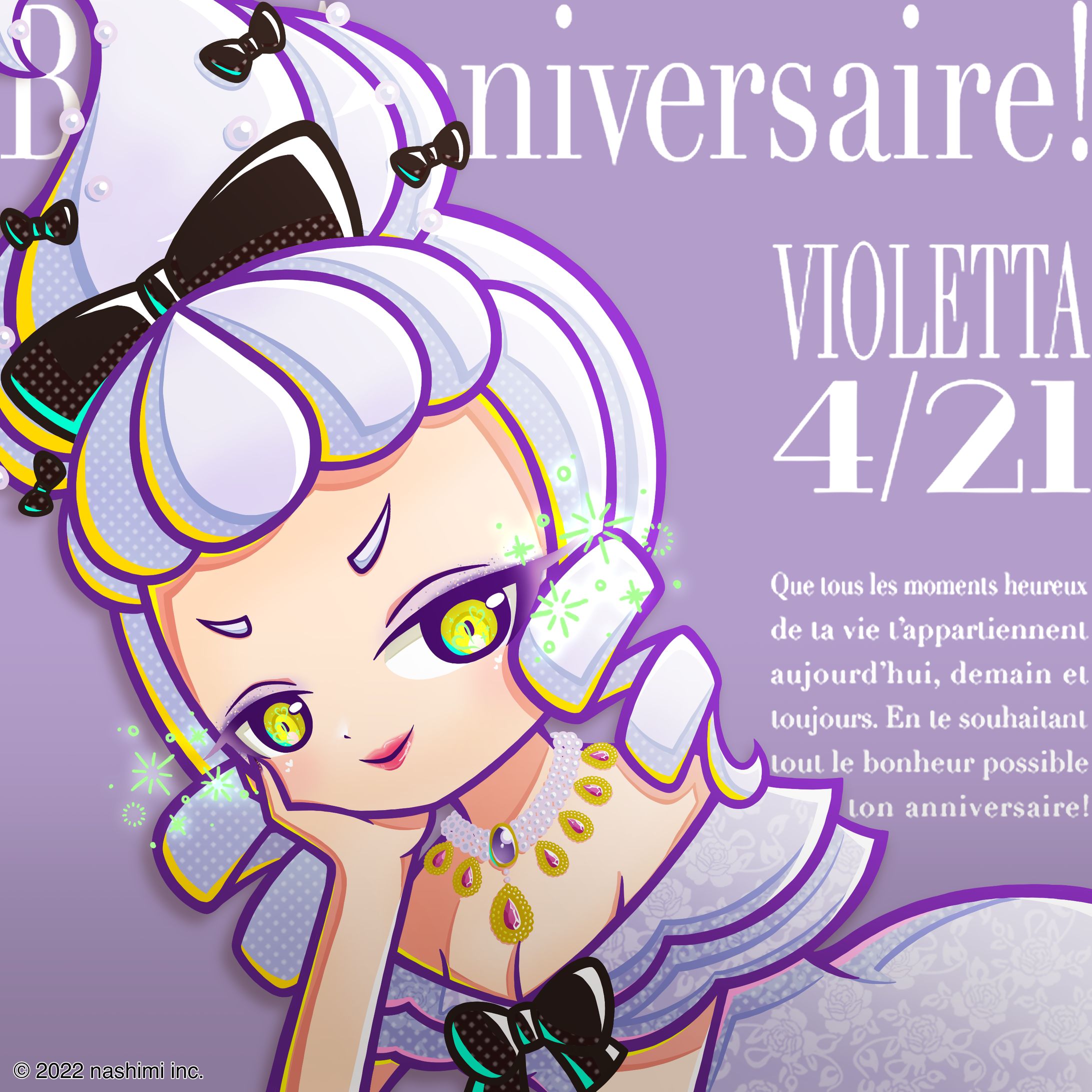 Bon Anniversaire VIOLETTA! -1