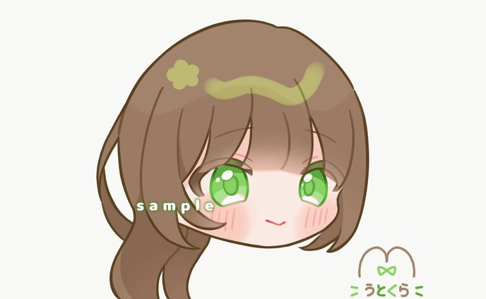 ＳＤイラスト【お顔のみ】