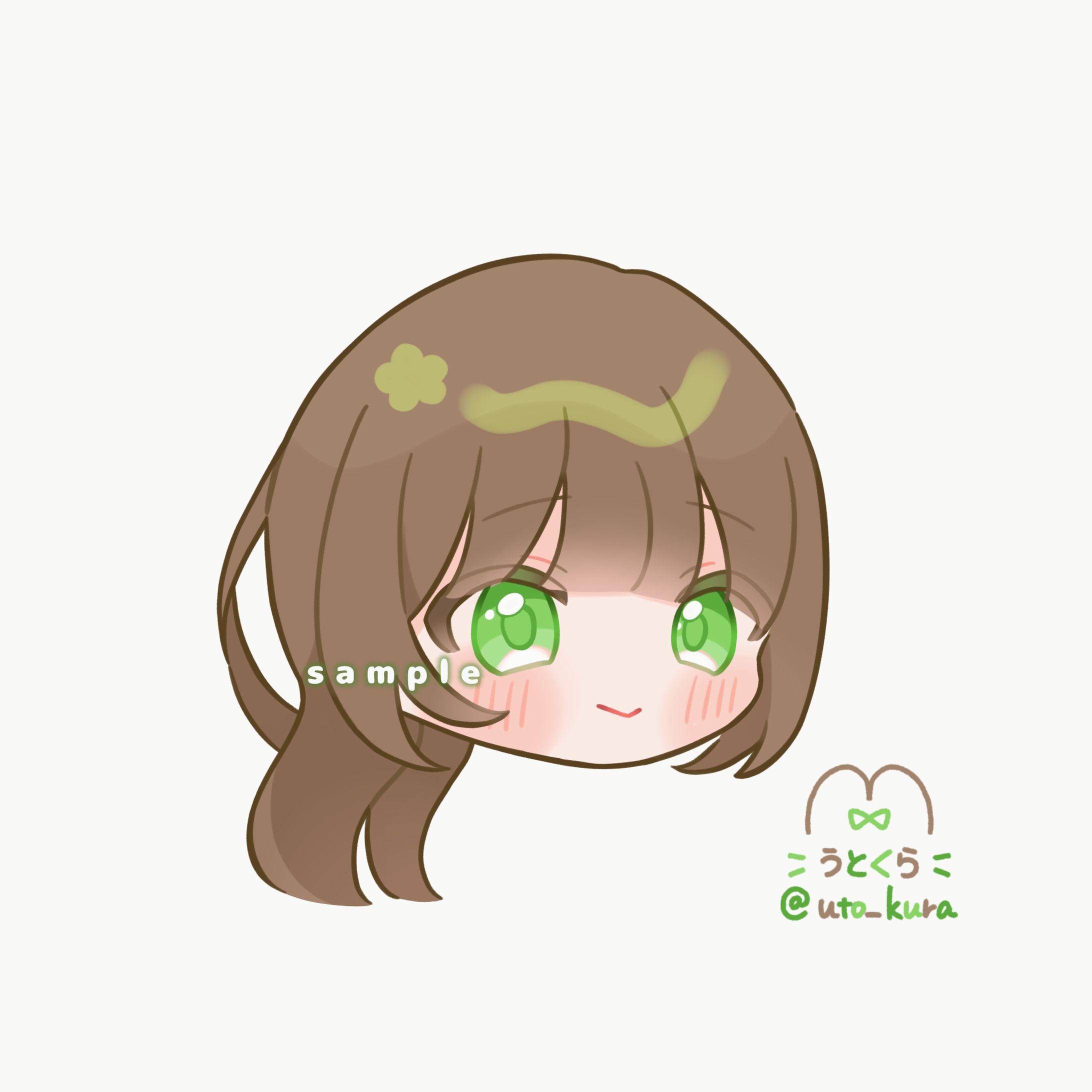 ＳＤイラスト【お顔のみ】-1