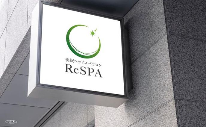 ロゴ：快眠ヘッドスパサロン ReSPA 様