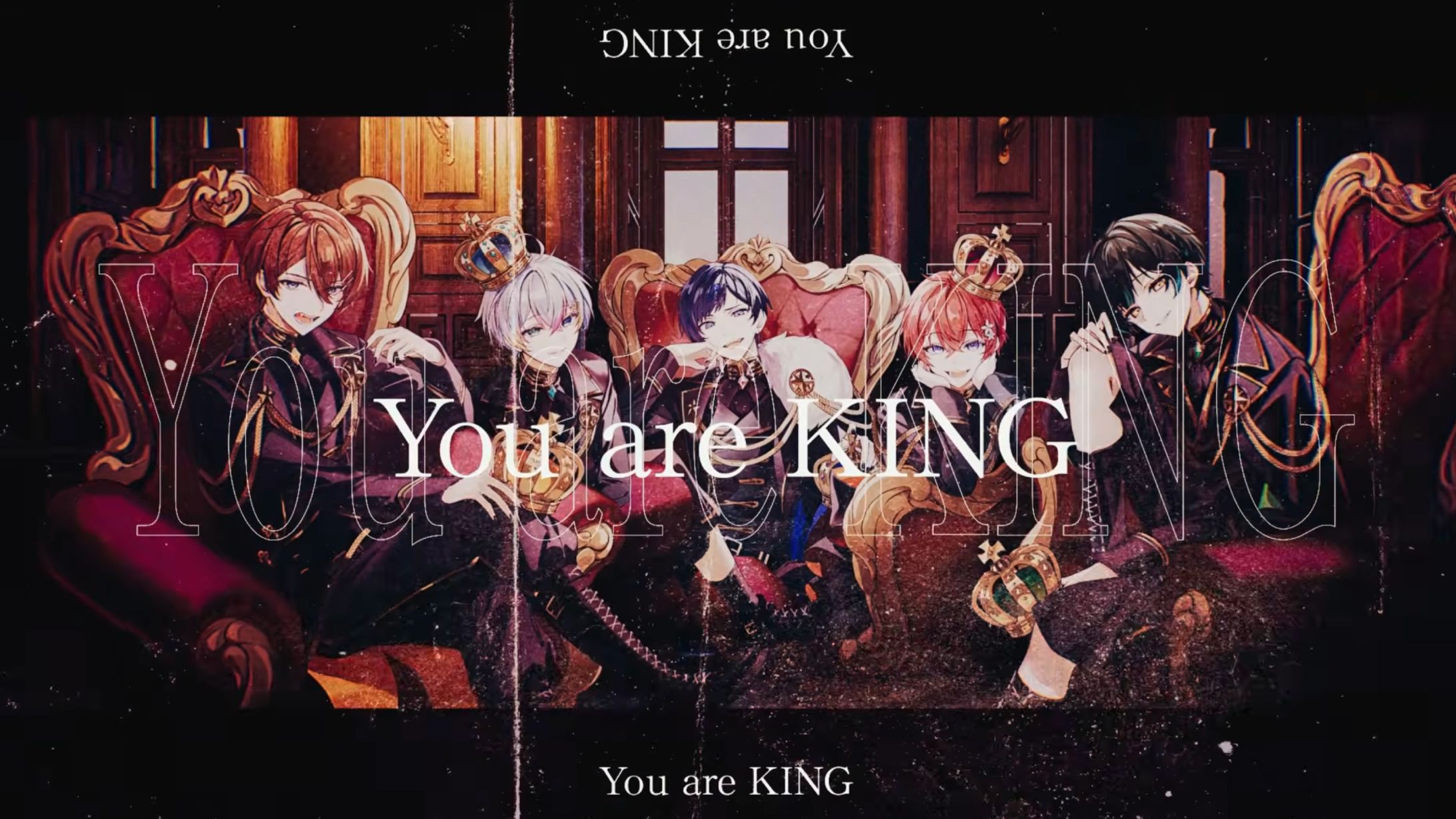 【リリックデザイン】すたぽら様 歌ってみた　KING／Kanaria-1