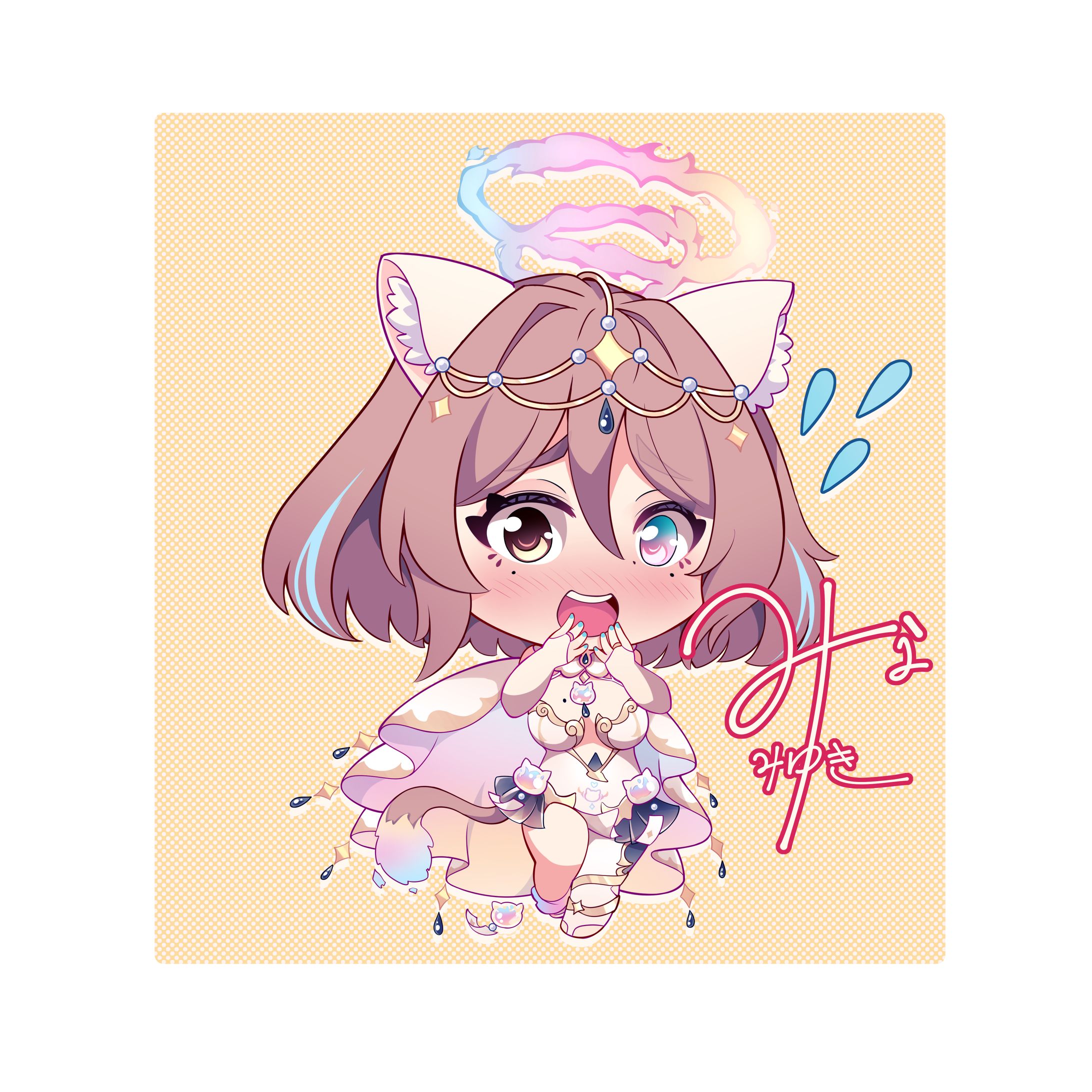 【VTuber】Myu様のご依頼「SD妊娠ニャミ」②-1