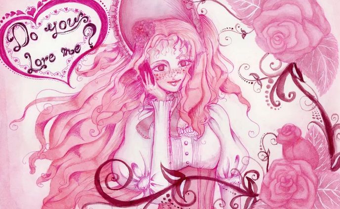 【Sugary lady】
　
　
　
　
　
#illustration #illust #drawing #art #watercolor #paints #pink #lolita #fashionillustration #rose #イラスト #ロリータ #ピンク #水彩画アート