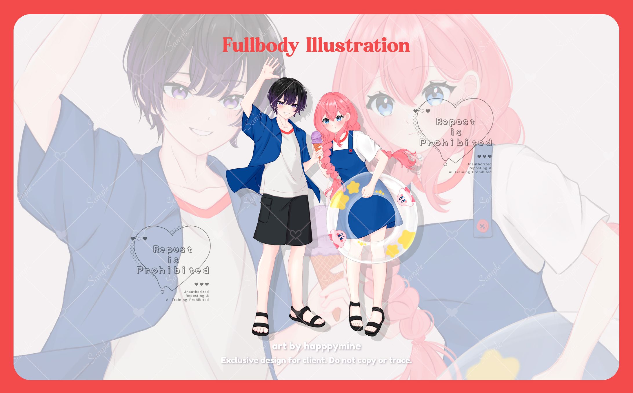Fullbody Illustration-1