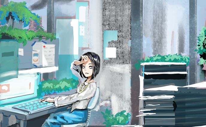 サンプル・自主制作、創作イラスト