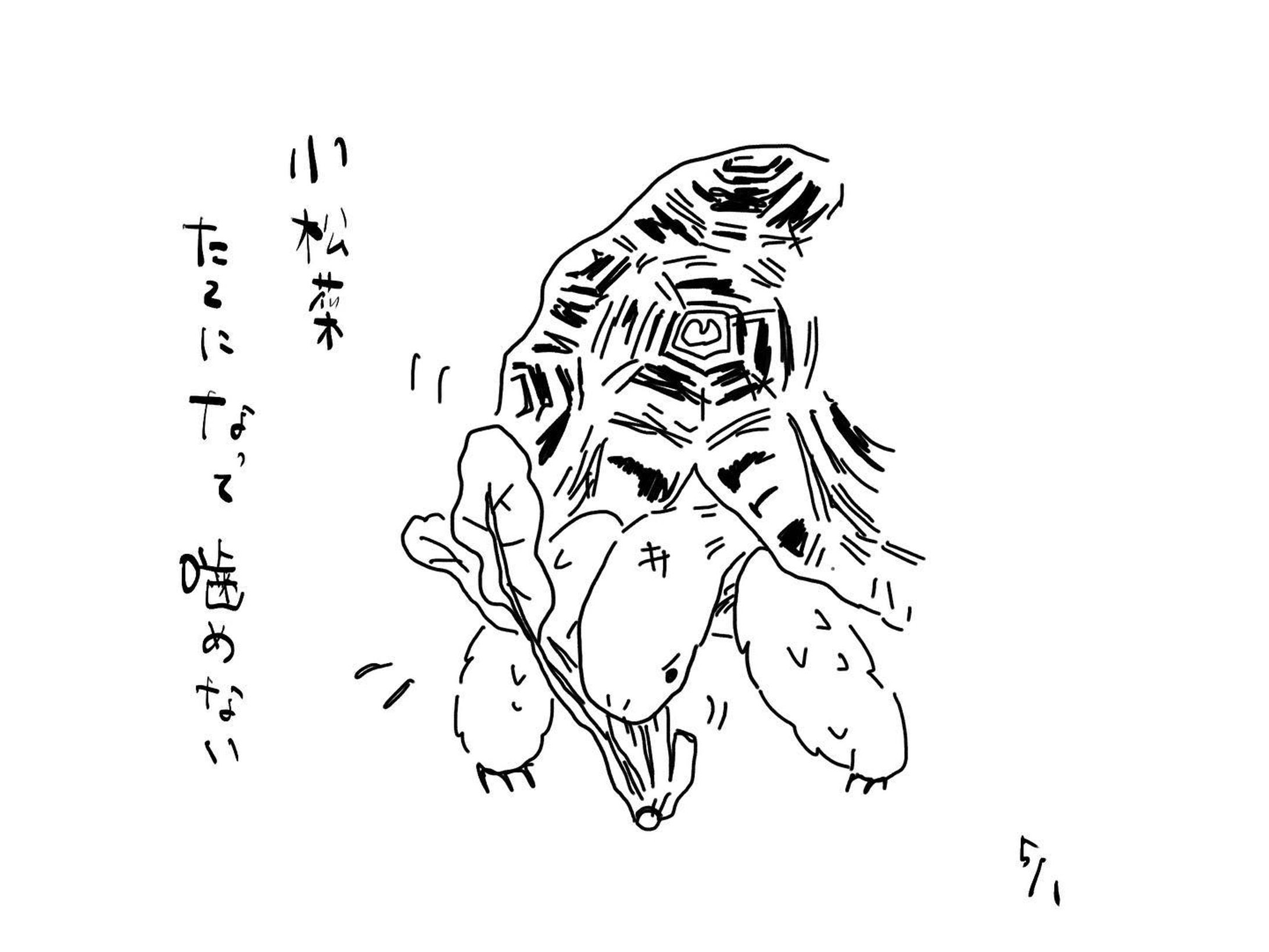 ワイルド食い

野菜切りません…

#リクガメ
#ヒョウモンリクガメ
#かめのいる暮らし
#かめすきさんと繋がりたい 
#イラスト-1