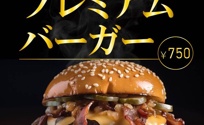 ハンバーガー バナー