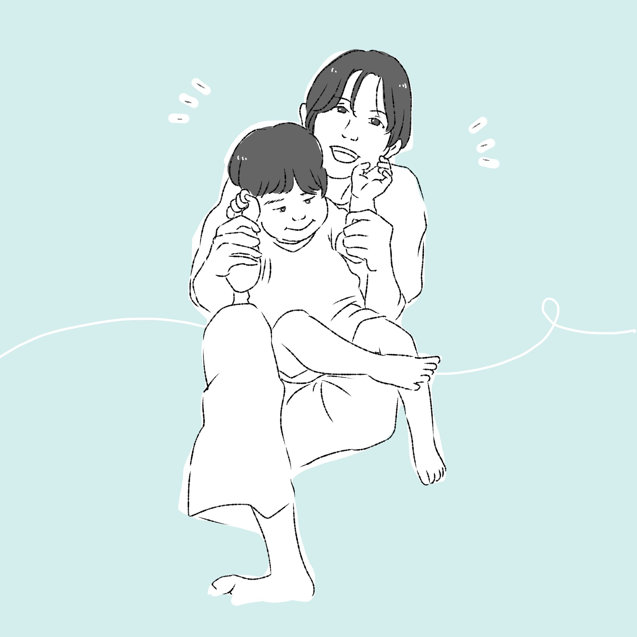 おやこのイラスト-1