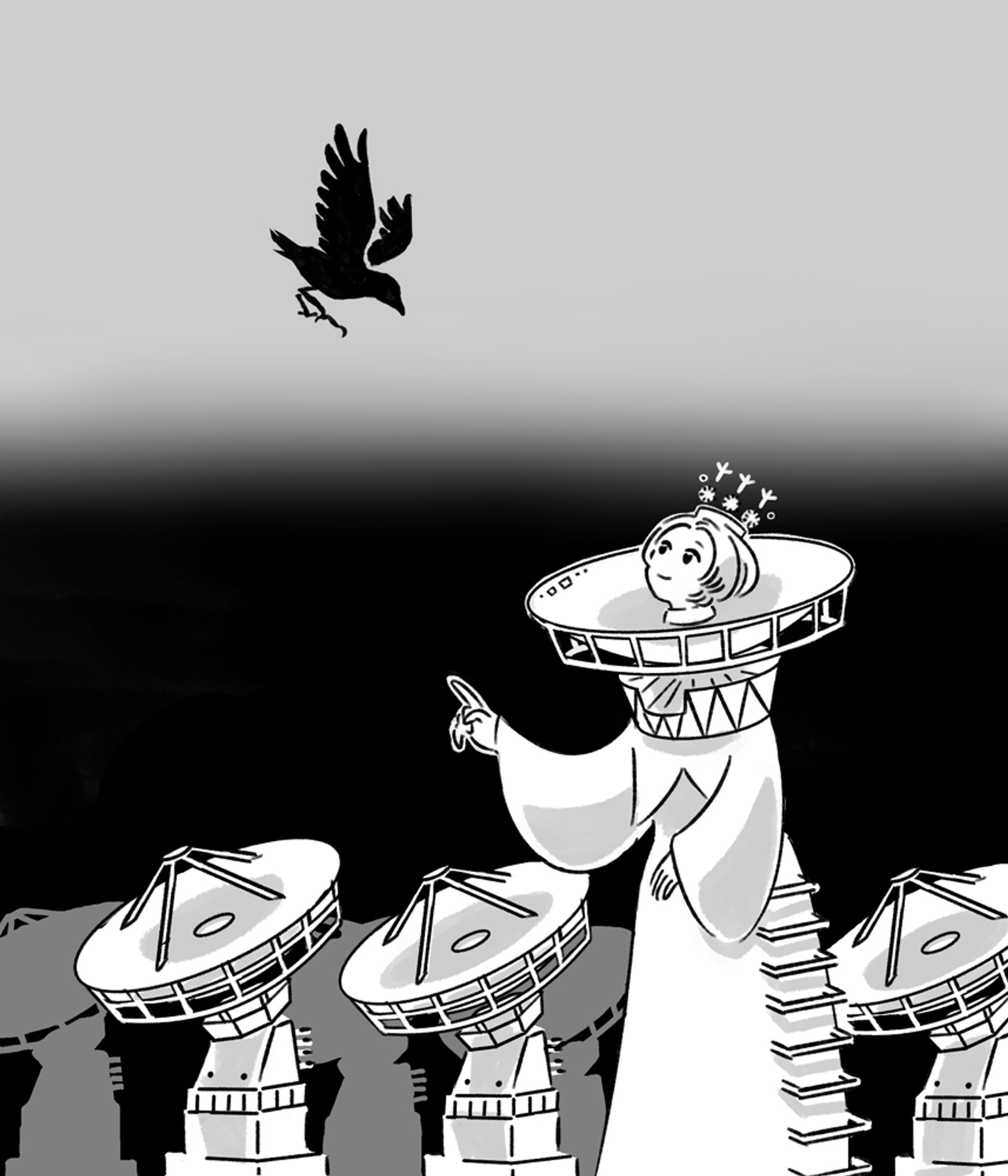 白黒イラスト① （16作品）-1