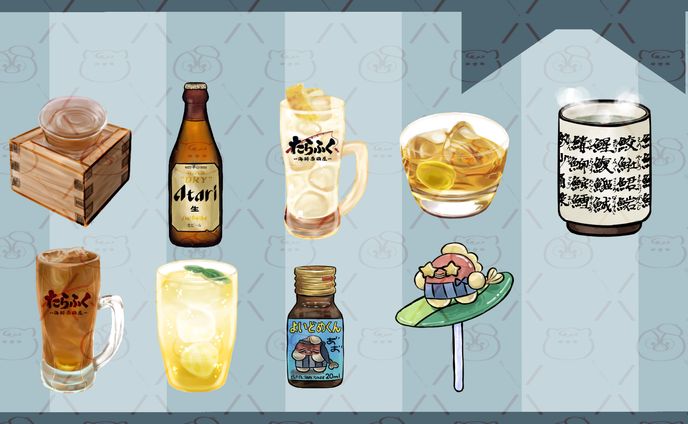 〚 work 〛商品イラスト / 海鮮居酒屋 たらふく さま