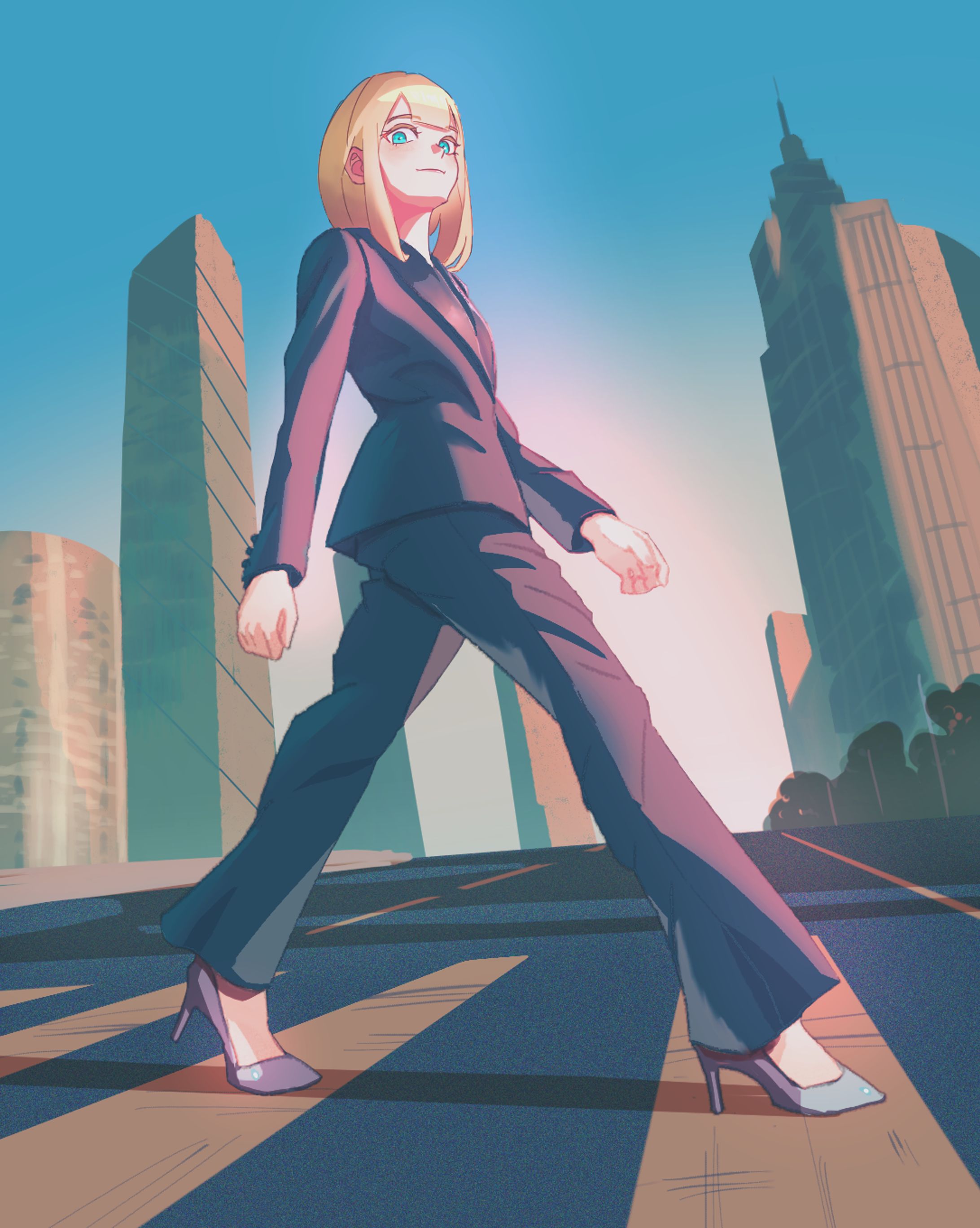 スーツ - イラスト作品-1