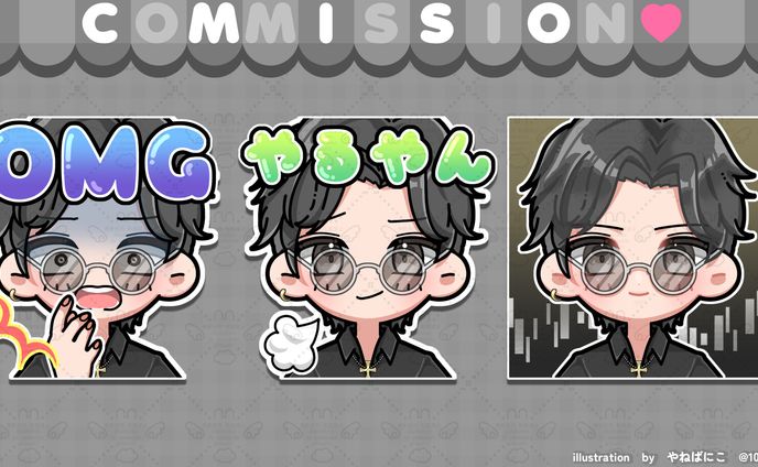 BLVCK様スタンプ