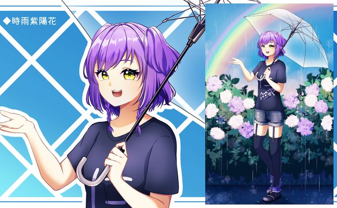 【依頼】キービジュアル＿時雨紫陽花様