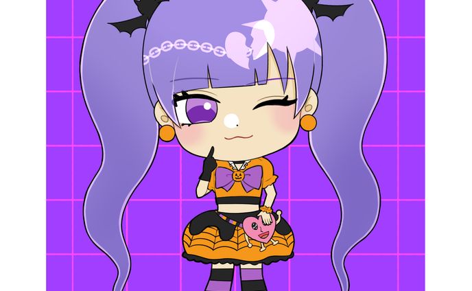 デフォルメ、魔法少女