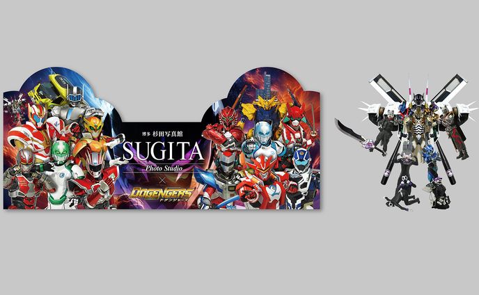 杉田写真館　フォトスポットパネルデザイン