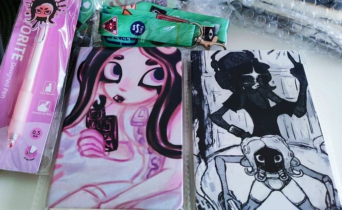 Splatoon Themed Merchandising