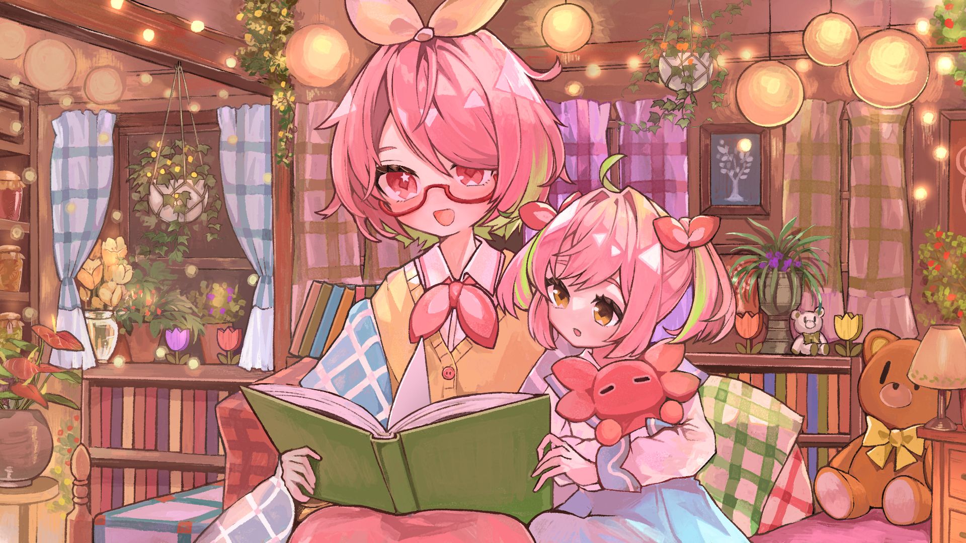 にじさんじ / 安土桃さん朗読配信用イラスト