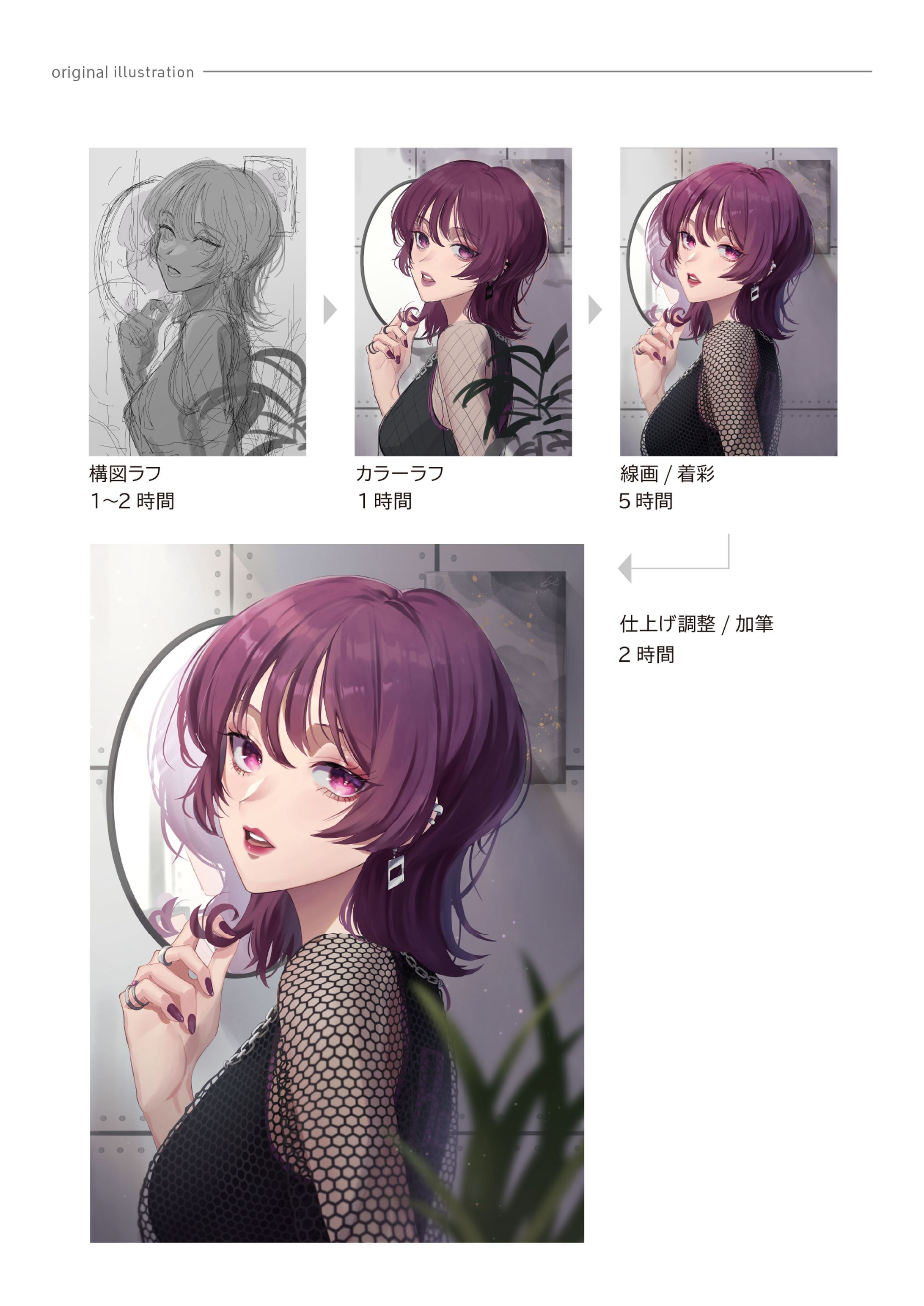 イラストができるまで-1