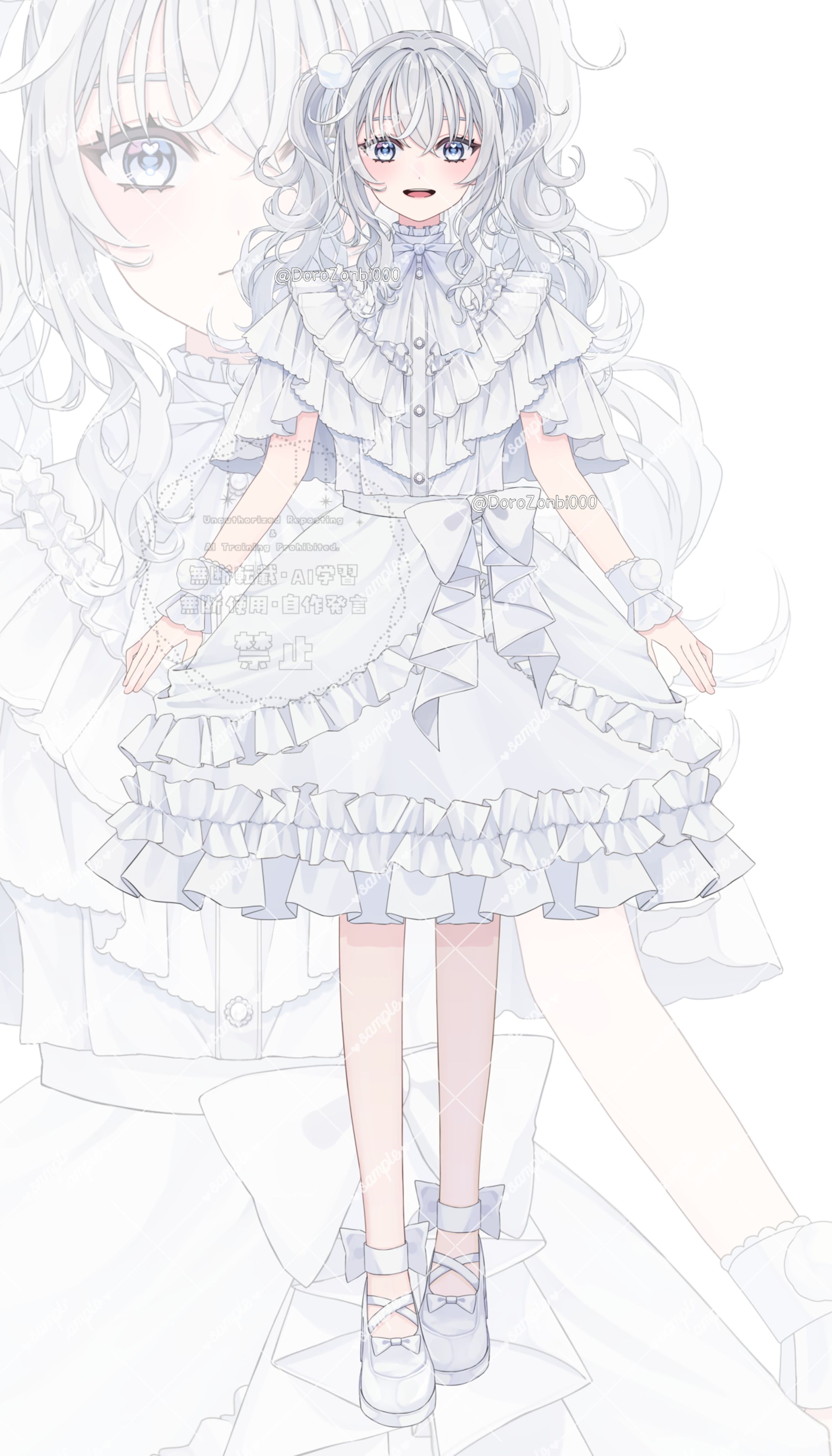 VTuber用モデル立ち絵-1