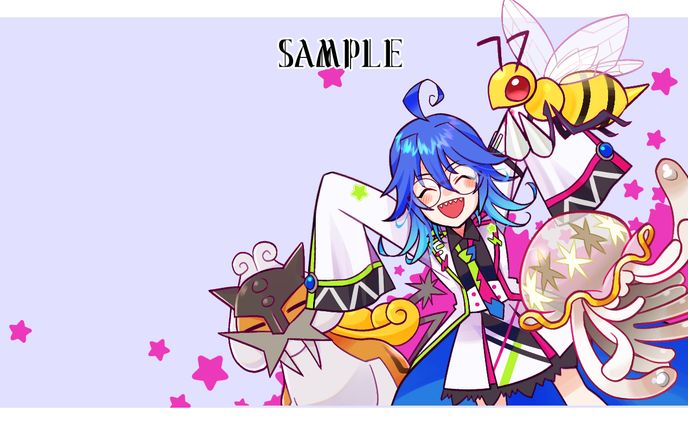 配信サムネイル用イラスト