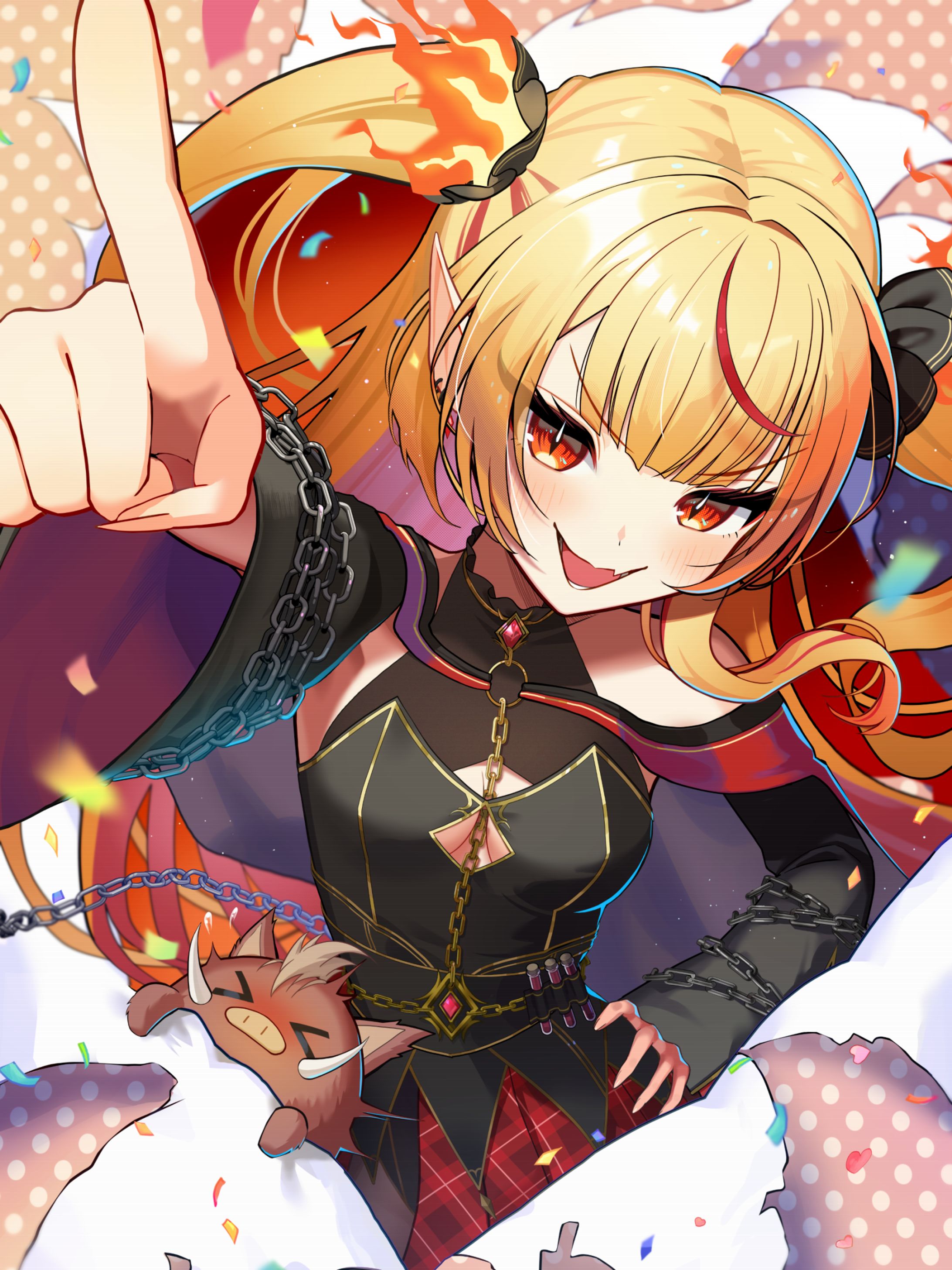 ChromaSHIFT VTuber Ruby Runeheart 1st Debut Anniversary Fanart-1