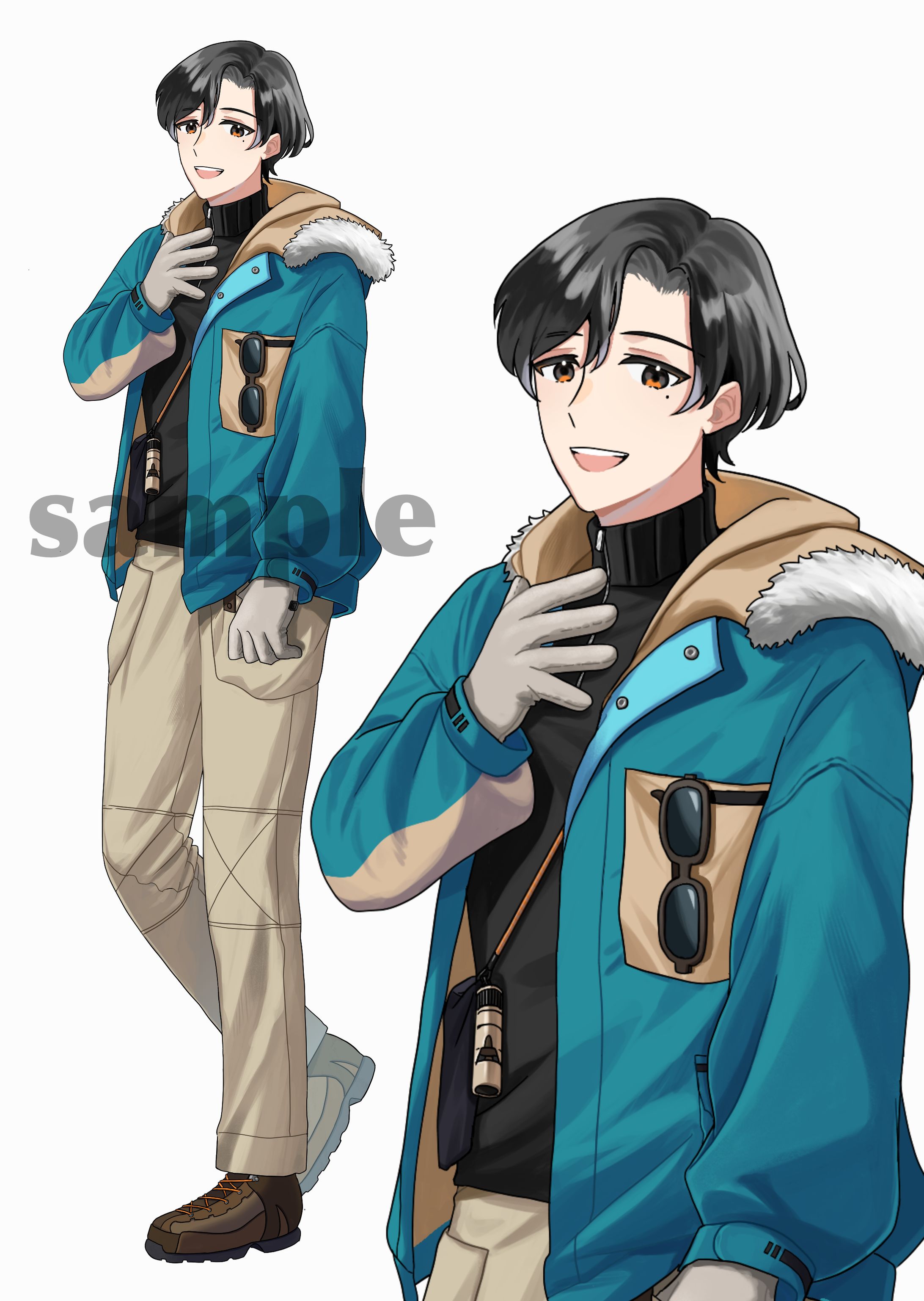IRIAMライバー様キャラクターデザイン・立ち絵-1