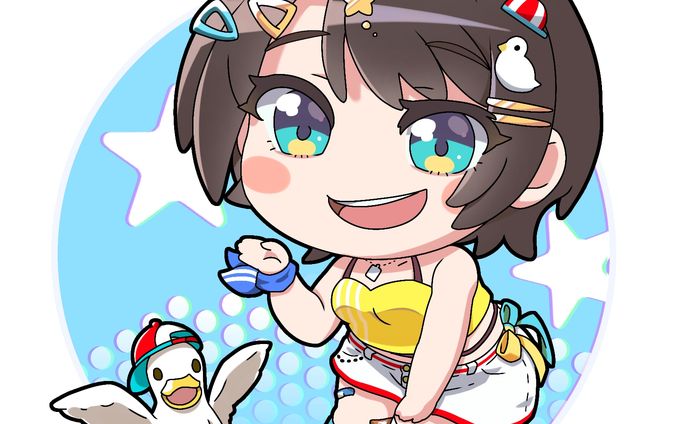 サンプルロゴ・バナー、v-tuber