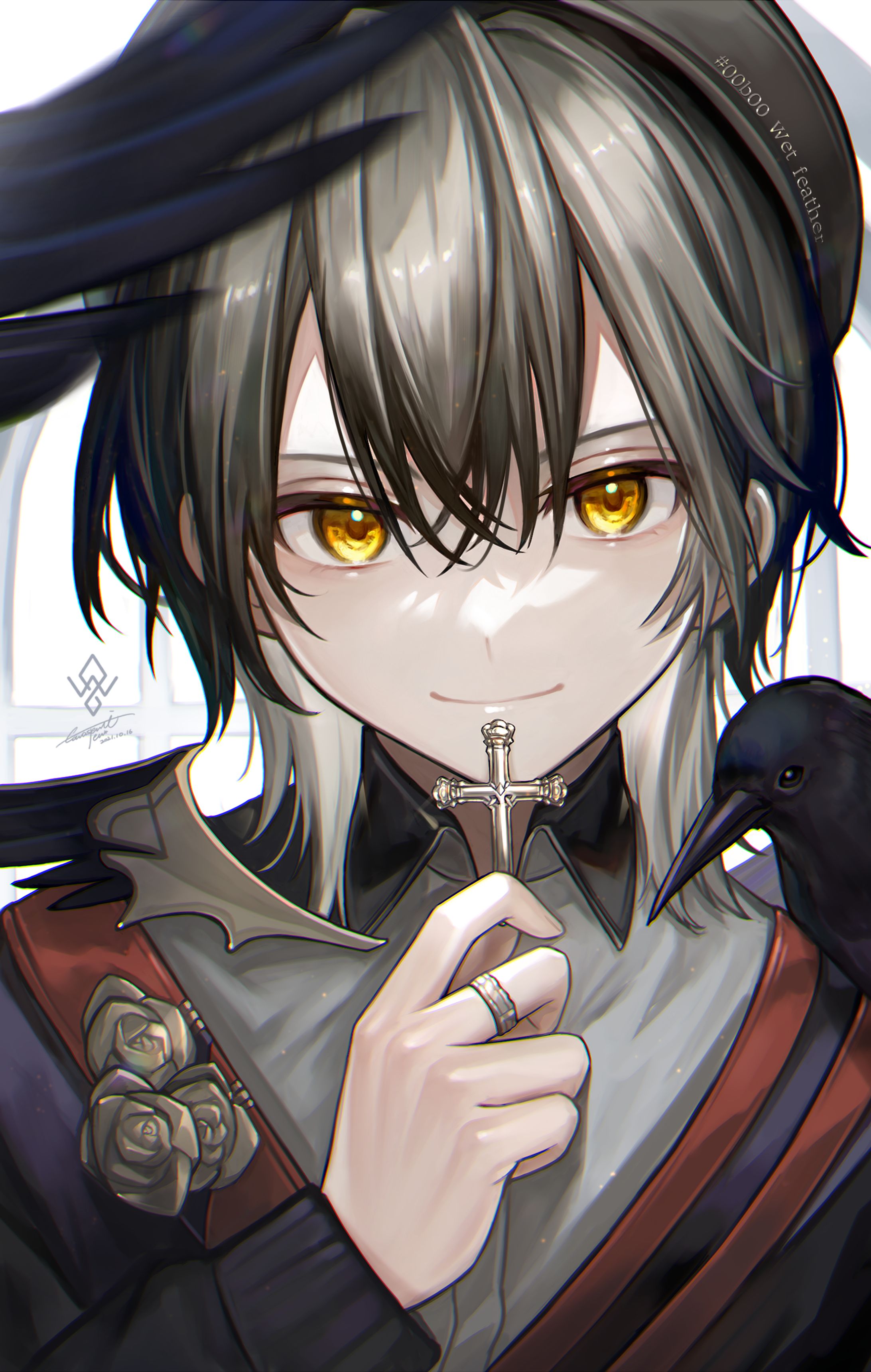 自主製作：濡羽色-1