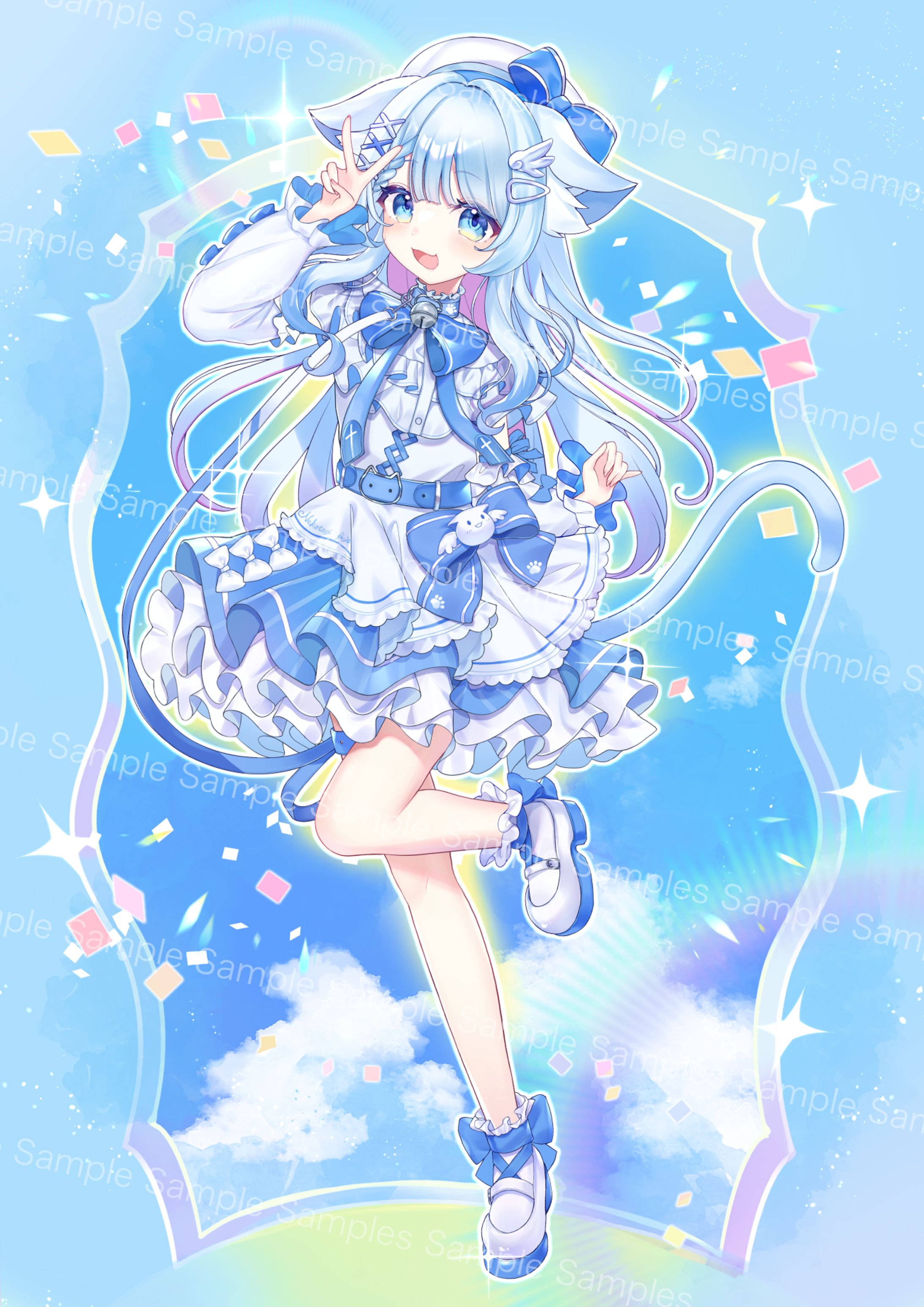 【猫研あいお様】キービジュアル制作-1