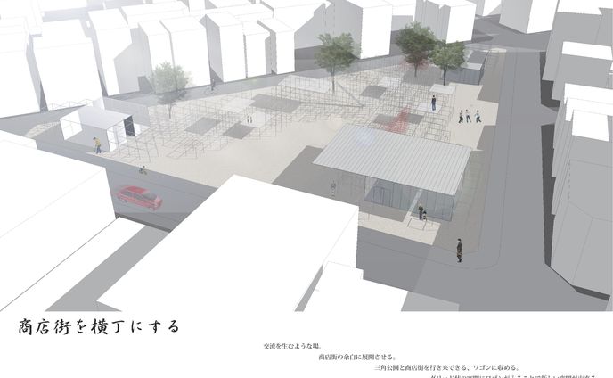 【プレゼン+3DCGパース】公園設計