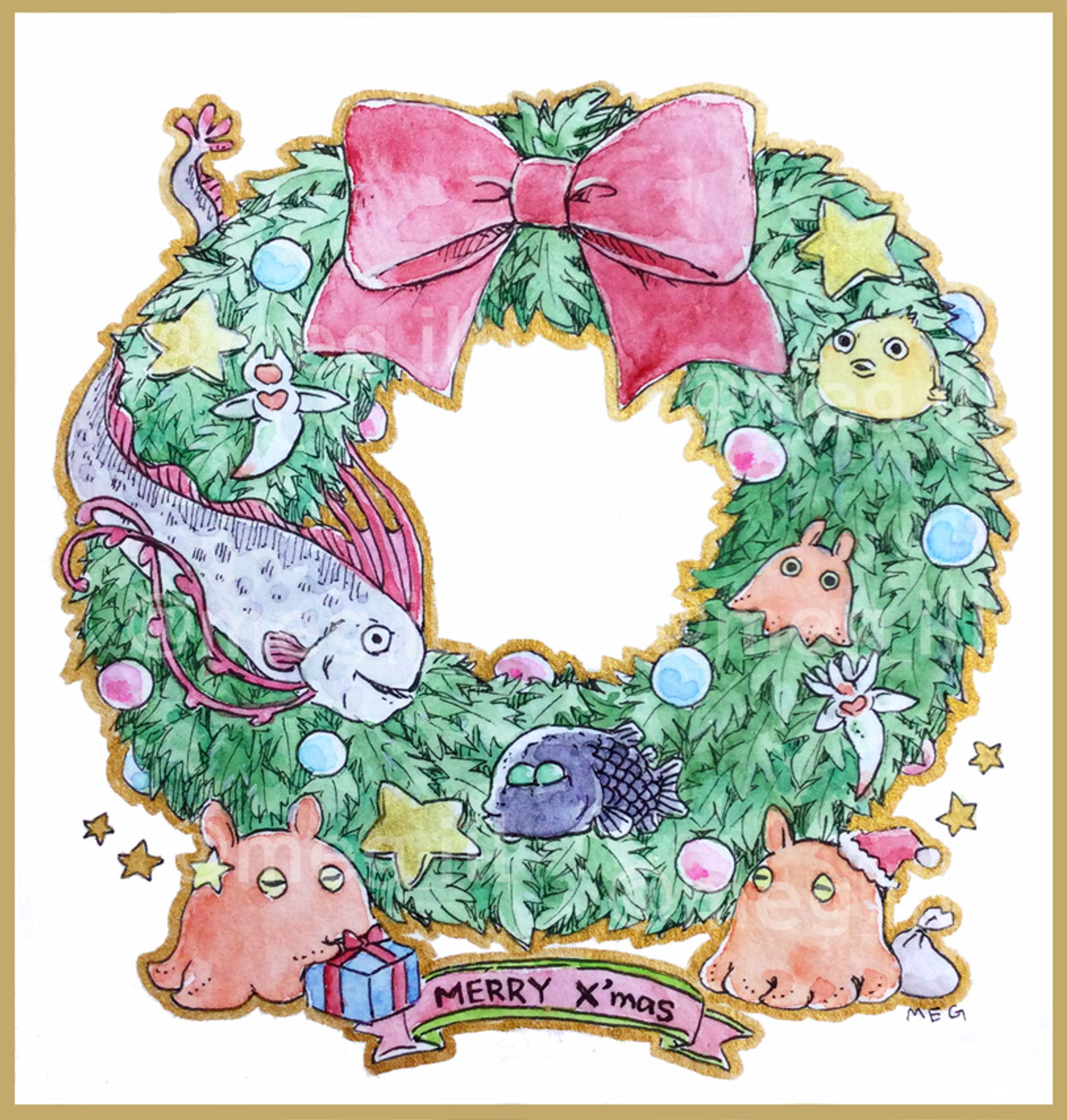 深海のクリスマスリース-1