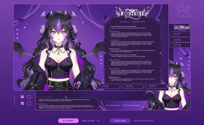 bloomVT - Overlays