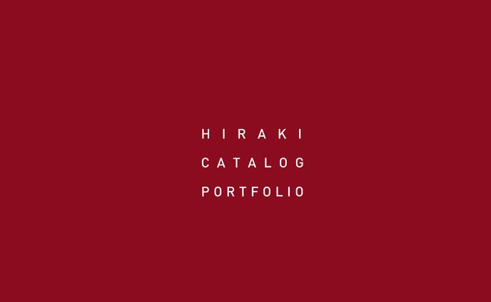 HIRAKI CATALOG PORTFOLIO