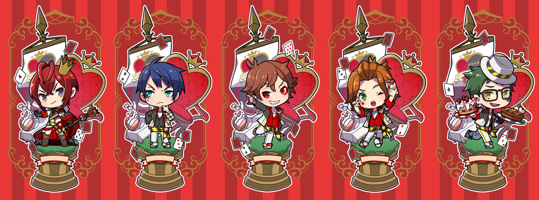 2次創作/SDキャライラスト(ヴィネット風)-1