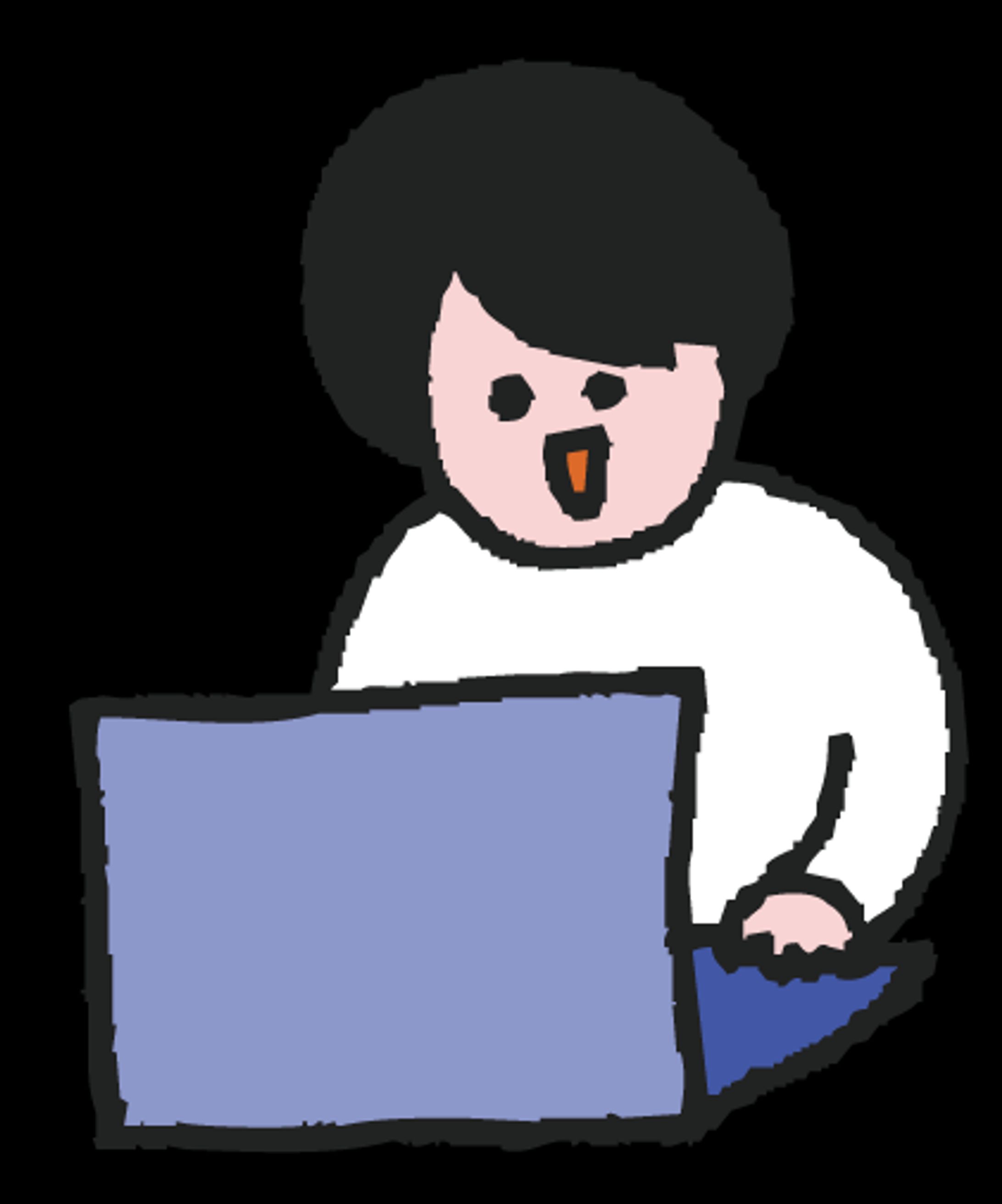 キャラクターカットイラスト-1