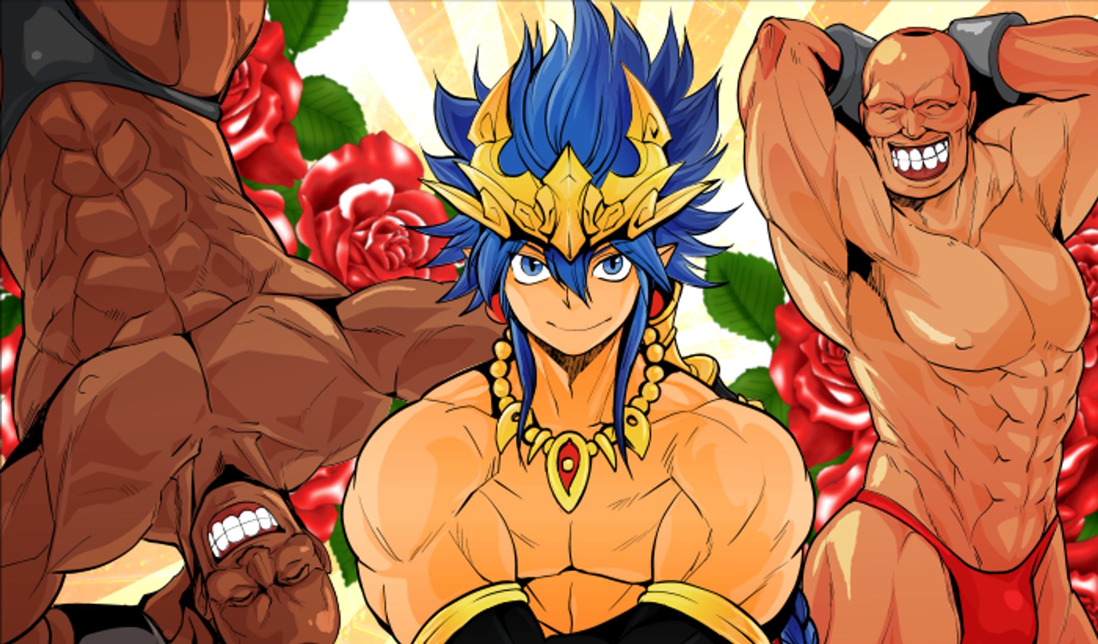 超兄貴～愛のゴールデンボール～ポスター-1