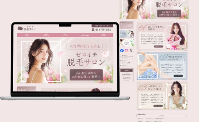 HP（エステ）