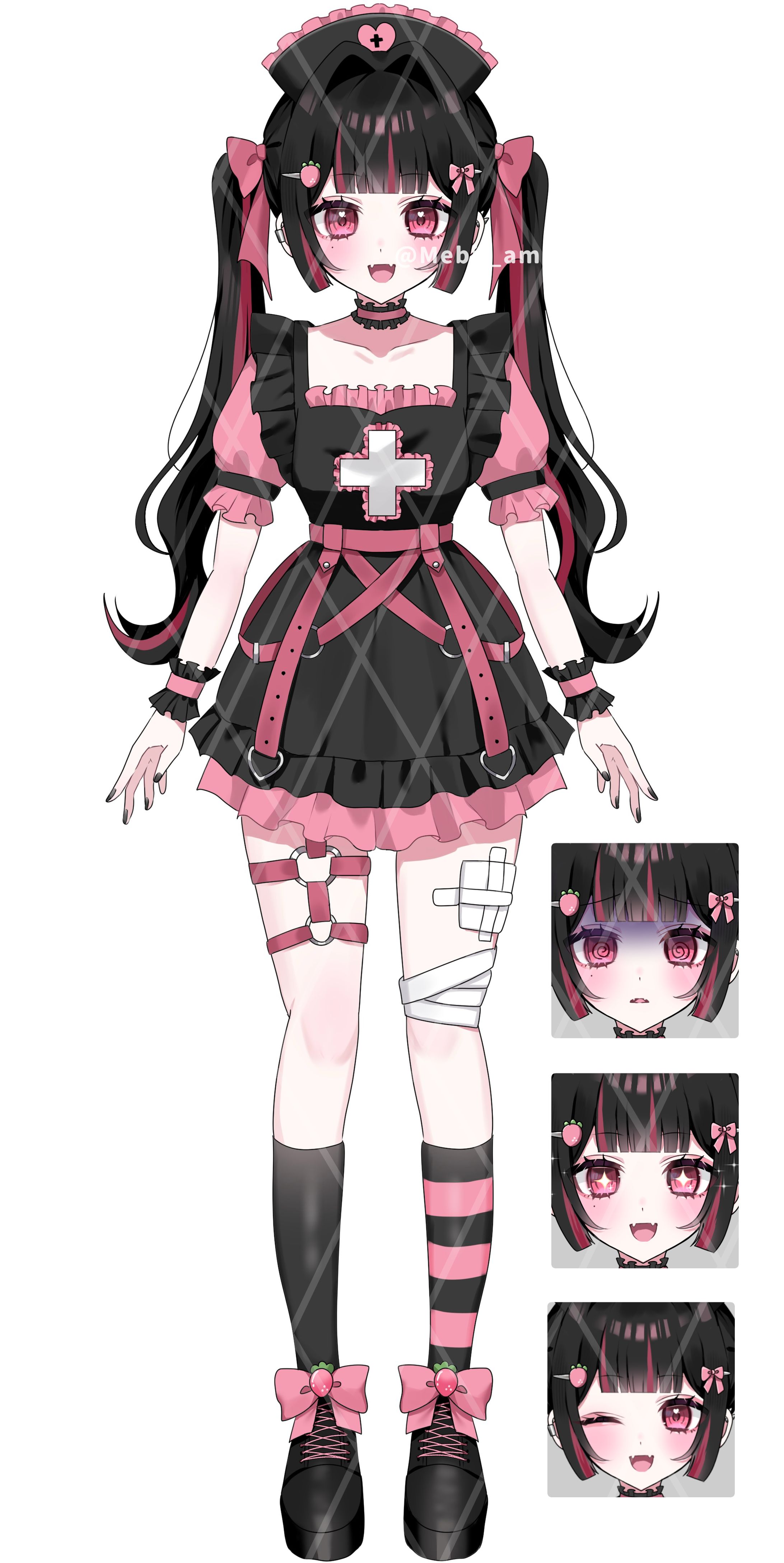 〈Work〉病乃もか様IRIAM立ち絵-1