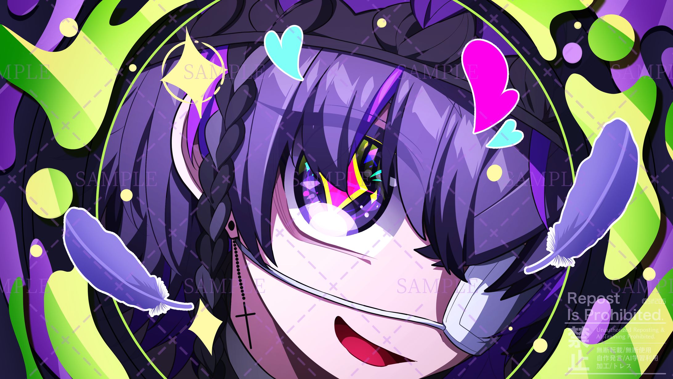 【work】八咫様「モニタリング」サムネイラスト-1